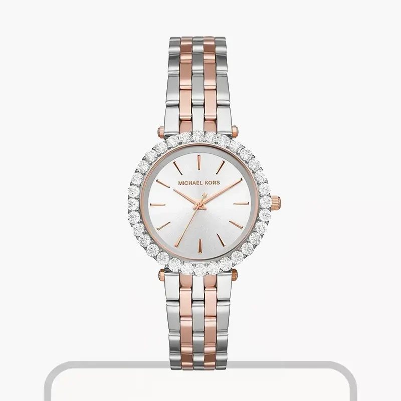 Michael Kors Darci Silver Dial Fashion Ladies Watch- MK4515